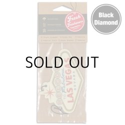 画像1: Fresh Fresheners Welcome to Las Vegas Sign ( Black Diamond )【メール便OK】