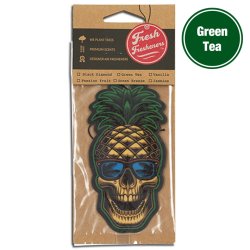 画像1: Fresh Fresheners Pineapple Skull ( Green Tea )【メール便OK】