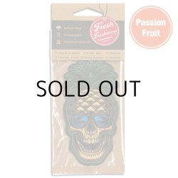 画像1: Fresh Fresheners Pineapple Skull ( Passion Fruit )【メール便OK】