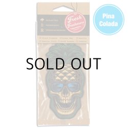 画像1: Fresh Fresheners Pineapple Skull（Pina Colada）【メール便OK】