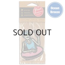 画像1: Fresh Fresheners Chill Skeleton ( Ocean Breeze )【メール便OK】