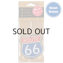 画像1: Fresh Fresheners Route 66 ( Ocean Breeze )【メール便OK】