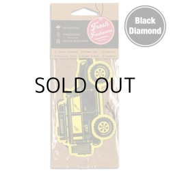 画像1: Fresh Fresheners Overland Jeep ( Black Diamond )【メール便OK】