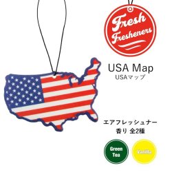 画像1: Fresh Fresheners （USA Map）【全2種】【メール便OK】