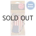 Fresh Fresheners USA Map ( Ocean Breeze )【メール便OK】
