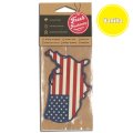 Fresh Fresheners USA Map ( Vanill )【メール便OK】