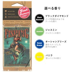 画像2: Fresh Fresheners （Vintage Fishing）【全4種】【メール便OK】