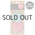 Fresh Fresheners Fuzzy Dice ( Black Diamond )【メール便OK】