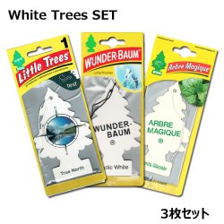 画像1: 3 Trees Air Freshener（White Set）【メール便OK】