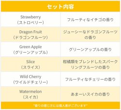 画像2: Little Trees  6-Pack Fruit Set【メール便送料無料】