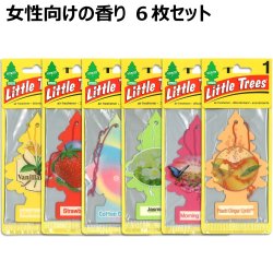 画像1: Little Trees 6-Pack Ladies Collection Set【メール便送料無料】