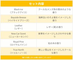 画像2: Little Trees 6-Pack Men's Collection Set【メール便送料無料】