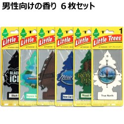 画像1: Little Trees 6-Pack Men's Collection Set【メール便送料無料】