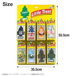 画像4: Little Trees Air Freshener 96-Pack Display Set