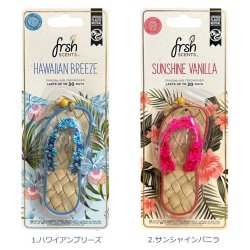 画像3: FRSH SCENT SANDAL AIR FRESHENER ( Sunshine Vanilla )【メール便OK】