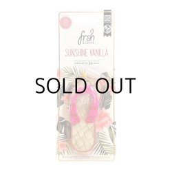 画像1: FRSH SCENT SANDAL AIR FRESHENER ( Sunshine Vanilla )【メール便OK】