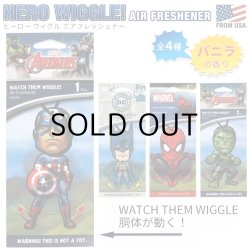 画像2: Hero Wiggle Air Freshener ( Spider-Man )【メール便OK】