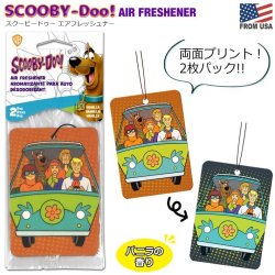 画像1: Scooby-Doo 2Pcs Paper Air Freshener【メール便OK】