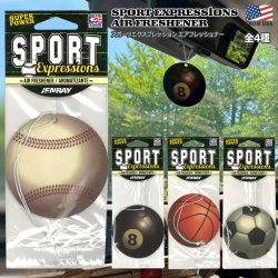 画像1: Sport Expressions Air Freshener【全4種】【メール便OK】