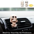 Skull Car Vent Clip Air Fresheners【全3種】