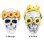 画像2: Flower Skull Car Vent Clip Air Fresheners【全2種】 (2)