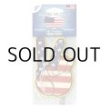 Flags Air Fresheners ( Usa Flag PeaceSign )【メール便OK】