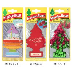 画像13: WUNDER-BAUM Air Freshener  5-Pack Set【メール便送料無料】
