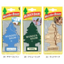 画像12: WUNDER-BAUM Air Freshener  5-Pack Set【メール便送料無料】