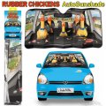 Car Full of Rubber Chickens Sunshade