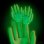 画像6: GLOW-IN-THE-DARK SKELETON FINGER HANDS