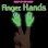 画像2: Finger Hands GLOW-IN-THE-DARK 左右1ペアSet (2)