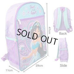 画像3: 5 Piece Princess Jasmine Backpack Set