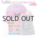 5 Piece LOL Surprise Backpack (Pink×LightBlue)
