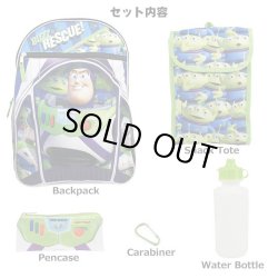 画像2: 5 Piece Buzz to the Rescue Backpack Set