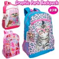 Graphic Paks GIRLS Backpack 【Cat・Owl・Ice Cream】