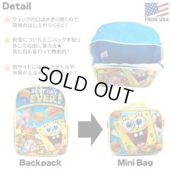 画像2: SpongeBob Backpack with Mini Bag