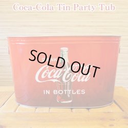 画像1: Coca-Cola Tin Party Tub