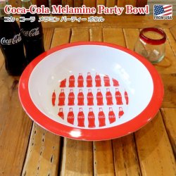 画像1: Coca-Cola Melamine Party Bowl