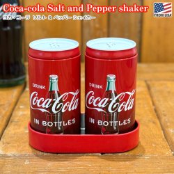 画像1: Coca-Cola Salt and Pepper Shaker