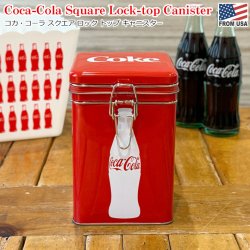 画像1: Coca-Cola Square Lock Top Canister