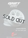 DRIFT FEATHERY RIM：5Y Spokes White Matte Offset 8mm