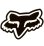 画像1: FOX RACING　Fox Head Sticker4"（Black）　【メール便OK】 (1)