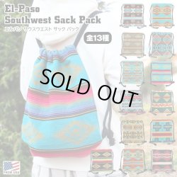 画像1: Elpaso SaddleBlanket Southwest Sack Packs【全13種】