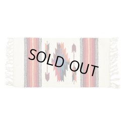 画像3: El-Paso SADDLEBLANKET Handwoven Wool Chimayo Style Mats 10"×20" (L)