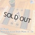 El-Paso SADDLEBLANKET Handwoven Wool Chimayo Style Mats (C)