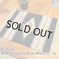 El-Paso SADDLEBLANKET Handwoven Wool Chimayo Style Mats (D)