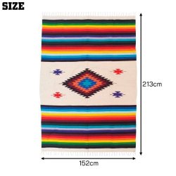 画像4: ELPASO SADDLEBLANKET Mazatlan Style Blankets