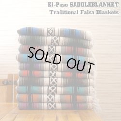 画像1: ELPASO SADDLEBLANKET Traditional Falsa Blankets【全10色】