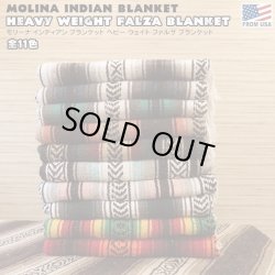 画像1: Molina Indian Blanket Heavy Weight Falza Blanket【全14色】