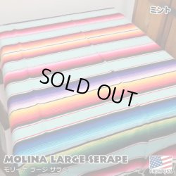 画像1: MOLINA Large Serape (Mint)